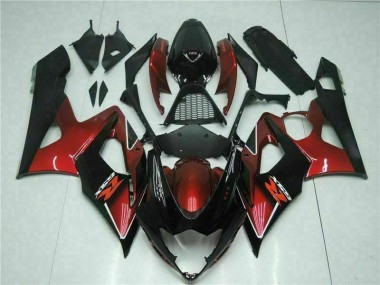 Best 2005-2006 Red Black Suzuki GSXR 1000 Motorcycle Fairings & Bodywork UK