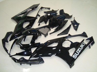 Best 2005-2006 Black Silver Decals Suzuki GSXR 1000 Replacement Fairings UK