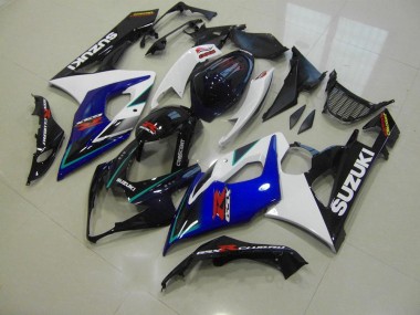 Best 2005-2006 Blue White Suzuki GSXR 1000 Motorcycle Fairings Kit UK