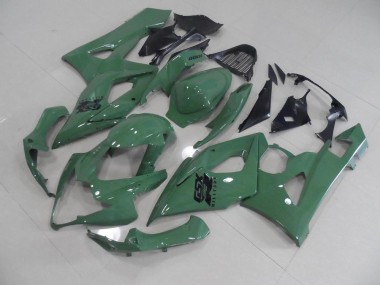 Best 2005-2006 Glossy Army Green Suzuki GSXR 1000 Motorcycle Fairing UK