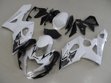 Best 2005-2006 White and Black Suzuki GSXR 1000 Motorcyle Fairings UK
