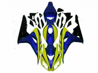 Best 2006-2007 Blue Yellow Honda CBR1000RR Motorcycle Replacement Fairings UK
