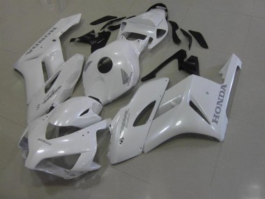 Best 2006-2007 White with Silver Decals Honda CBR1000RR Bike Fairings UK