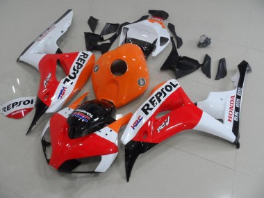 Best 2006-2007 Black Red White Repsol Honda CBR1000RR Motorbike Fairing Kits UK