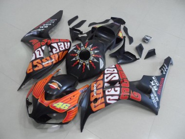 Best 2006-2007 Matte Rossi Honda CBR1000RR Bike Fairings UK