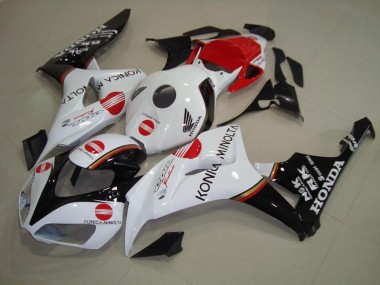 Best 2006-2007 Red Konica Honda CBR1000RR Motorbike Fairing Kits UK