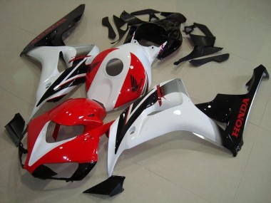Best 2006-2007 Red White Black Honda CBR1000RR Motorcycle Replacement Fairings UK