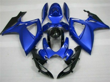 Best 2006-2007 Blue Black Suzuki GSXR 600/750 Full Replacement Fairings & Bodywork UK