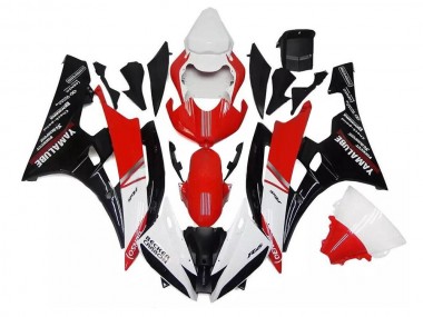 Best 2006-2007 White Red Black Yamaha YZF R6 Replacement Fairings UK