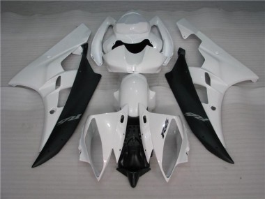 Best 2006-2007 White Black Yamaha YZF R6 Motorcycle Bodywork UK