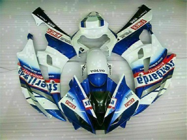 Best 2006-2007 White Blue Yamaha YZF R6 Motorbike Fairing UK