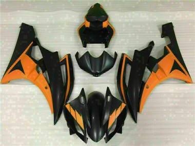 Best 2006-2007 Yellow Yamaha YZF R6 Motorcycle Fairings Kit UK