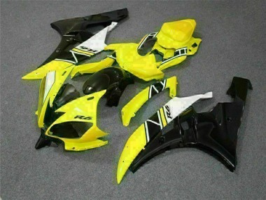 Best 2006-2007 Yellow Yamaha YZF R6 Bike Fairing UK