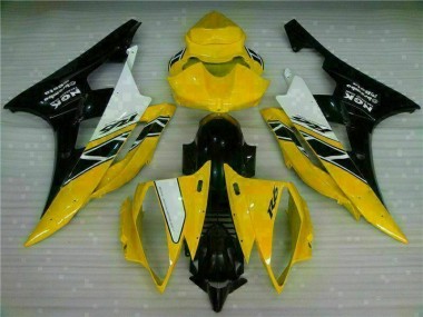 Best 2006-2007 Yellow Black Yamaha YZF R6 Motorbike Fairing UK