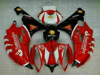 Best 2006-2007 Red Yamaha YZF R6 Bike Fairing Kit UK