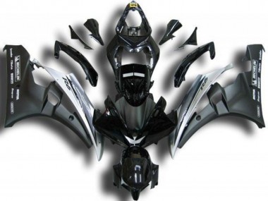 Best 2006-2007 Black White Yamaha YZF R6 Replacement Fairings UK