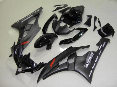 Best 2006-2007 Black Yamaha YZF R6 Bike Fairings UK