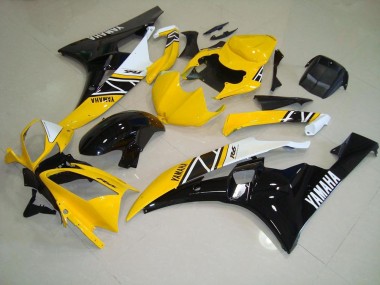 Best 2006-2007 Yellow Yamaha YZF R6 Motorcycle Fairing UK