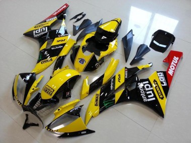 Best 2006-2007 Yellow Monster Lupi Yamaha YZF R6 Motorcycle Fairing Kits UK