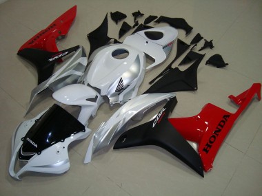 Best 2007-2008 White Black Red Honda CBR600RR Bike Fairing UK