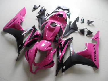 Best 2007-2008 Pink Black Honda CBR600RR Motorbike Fairings UK