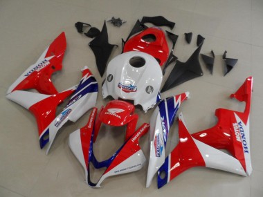Best 2007-2008 Red White Honda CBR600RR Motorcycle Fairing UK