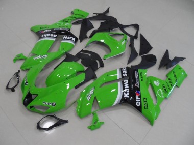 Best 2007-2008 Green Arrow Kawasaki ZX6R Motorbike Fairing Kits UK