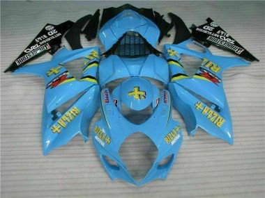 Best 2007-2008 Blue Suzuki GSXR 1000 K7 Motorbike Fairing UK
