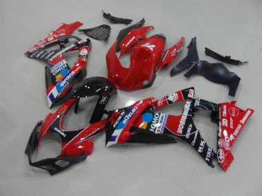 Best 2007-2008 Red Suzuki GSXR 1000 K7 Motorcycle Fairing UK