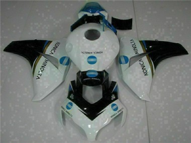 Best 2008-2011 White Honda CBR1000RR Motorcycle Fairings Kit UK