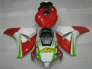 Best 2008-2011 Red White Honda CBR1000RR Bike Fairings UK