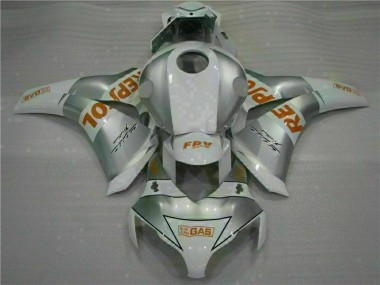 Best 2008-2011 Silver Honda CBR1000RR Motorbike Fairing UK