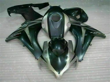Best 2008-2011 Black Silver Honda CBR1000RR Replacement Motorcycle Fairings UK