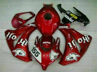Best 2008-2011 Red Honda CBR1000RR Motorcyle Fairings UK