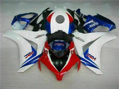 Best 2008-2011 White Blue Honda CBR1000RR Bike Fairing & Plastics UK