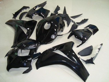 Best 2008-2011 All Black with No Decals Honda CBR1000RR Motorcycle Fairing Kit UK