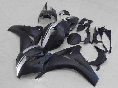 Best 2008-2011 Matte Black and Silver Honda CBR1000RR Motorbike Fairing UK