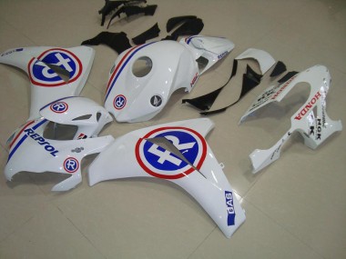 Best 2008-2011 White Repsol Honda CBR1000RR Motorcycle Fairing Kits UK