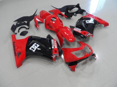 Best 2008-2012 Red Black Kawasaki ZX250R Replacement Fairings UK