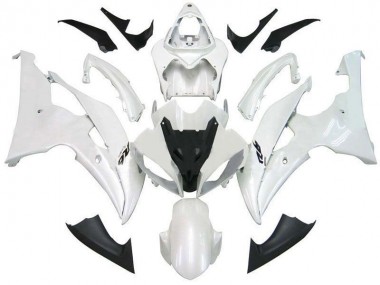 Best 2008-2016 Pearl White R6 Yamaha YZF R6 Motor Bike Fairings UK