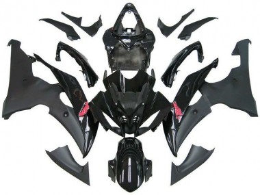 Best 2008-2016 Contrast Black R6 Yamaha YZF R6 Bike Fairing Kit UK