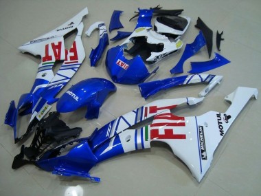 Best 2008-2016 Blue White Red Fiat Yamaha YZF R6 Moto Fairings UK