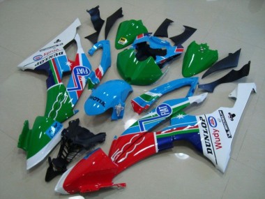 Best 2008-2016 Blue White Fiat Green Red Wudy Motul Dunlop Yamaha YZF R6 Motor Fairings UK