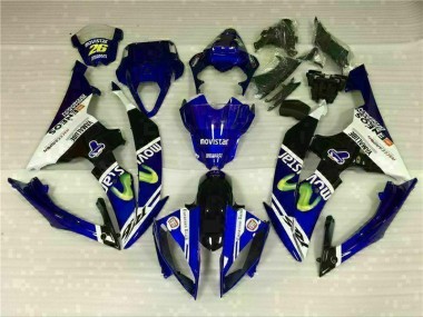 Best 2008-2016 White Blue Yamaha YZF R6 Motor Bike Fairings UK