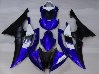 Best 2008-2016 Blue Black Yamaha YZF R6 Replacement Fairings UK