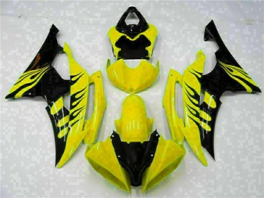 Best 2008-2016 Yellow Yamaha YZF R6 Replacement Motorcycle Fairings UK
