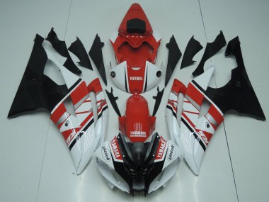 Best 2008-2016 Red White Black Yamaha YZF R6 Replacement Motorcycle Fairings UK