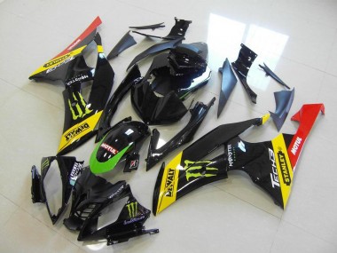 Best 2008-2016 Yellow Monster Yamaha YZF R6 Replacement Fairings UK