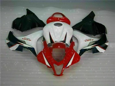 Best 2009-2012 Red White Honda CBR600RR Motorcycle Fairing Kit UK