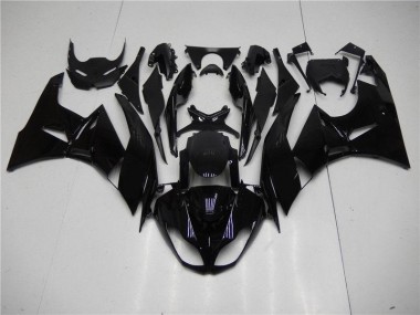 Best 2009-2012 Glossy Black Kawasaki ZX6R Motorbike Fairing UK